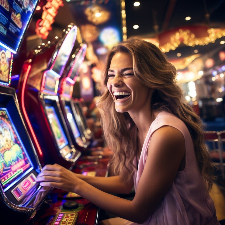 Ilustrasi keseimbangan hiburan dan kendali diri dalam responsible gaming di platform vegas168